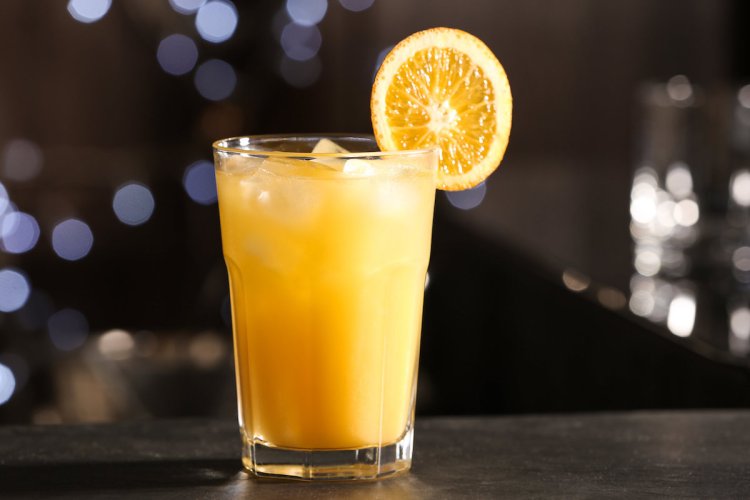 Screwdriver cocktail