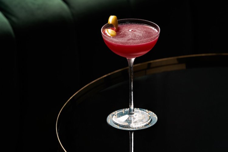 French Martini cocktail