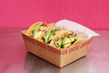 tacos messicani con avocado