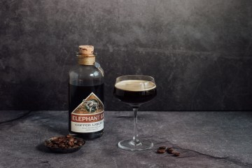 Espresso Martini con Elephant Gin liquore al caffe
