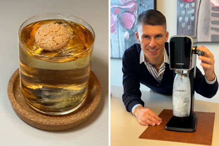 cocktail bruno vanzan con Soda Stream