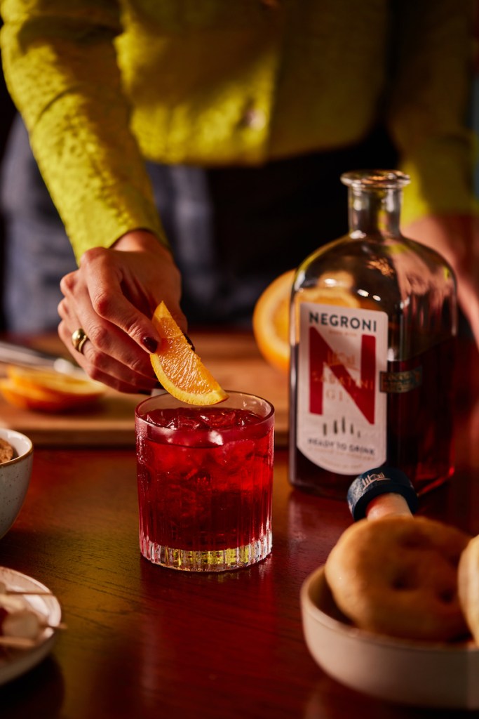 Sabatini gin negroni rtd