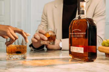 cocktail al caffe con Woodford Reserve