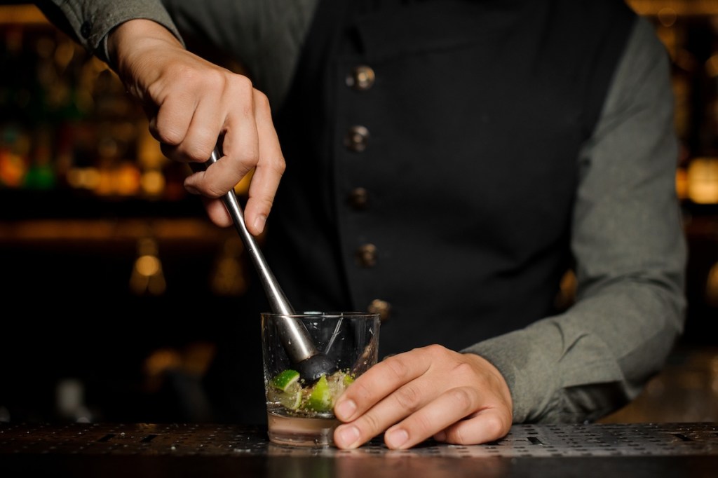muddler, pestello per cocktail