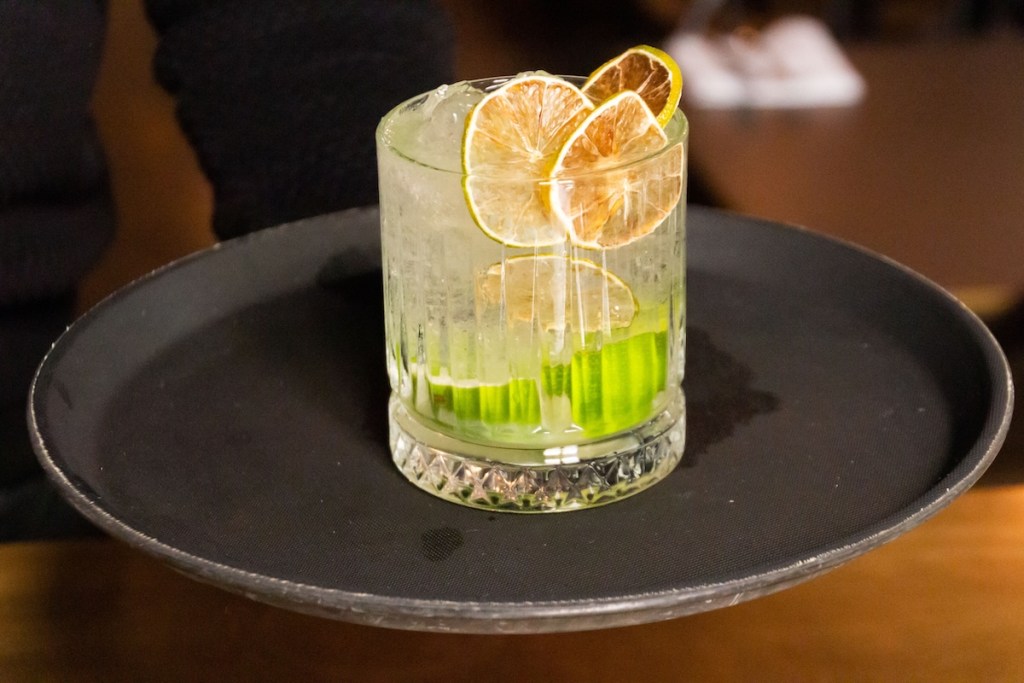 Caipiroska cocktail