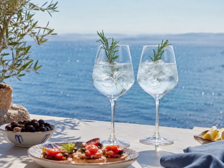 aperitivo mediterraneo: Gin Tonic con Gin Mare